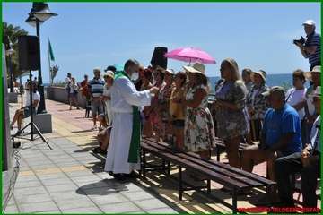 La playa de Ojos de Garza celebra el día grande de sus fiestas con misa y procesión/Agustin Cabrera/TF.